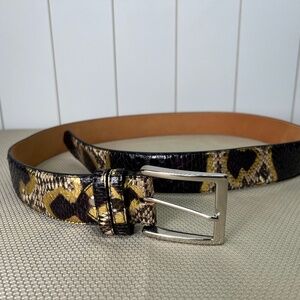 Snakeskin Belt